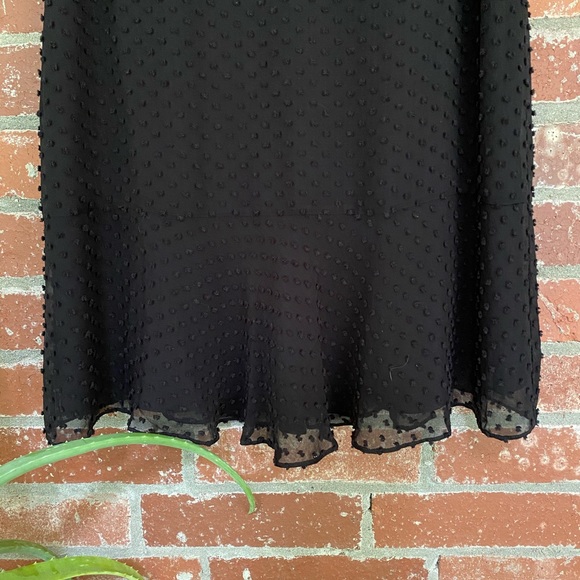 🔥J. Crew Black Dotted Swiss Dress - Picture 5 of 6